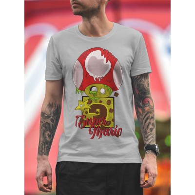 Мъжка тениска Super Mario - zombie mushroom